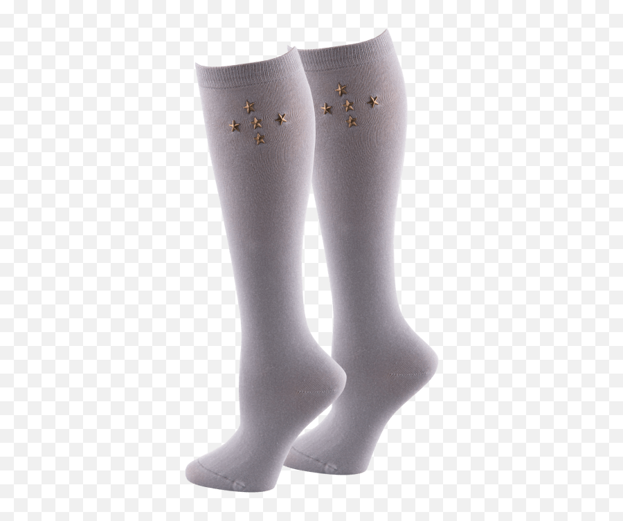 Mona B Boot Socks - Sock Emoji,Black Emoji Socks