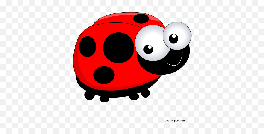 Free Ladybug Or Ladybird Clip Ar - Lady Bug Cartoon Png Emoji,Ladybug Emoji