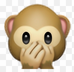 Speak - Monkey Emoji Transparent Background,Monkey Emoji Png
