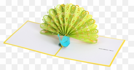 Peacock Pop Up Card - Greeting Card Emoji,Peacock Emoji