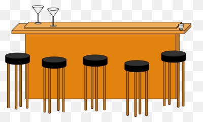 Alcohol Bar Barstool Stool Martini - Clip Art Emoji