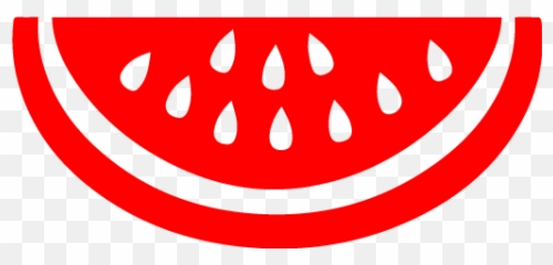 Red Watermelon Icon - Clip Art Emoji,Watermelon Emoticon