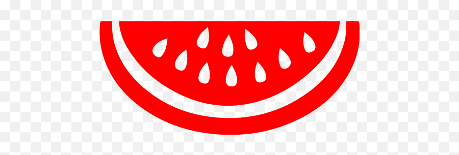Red Watermelon Icon - Clip Art Emoji,Watermelon Emoticon