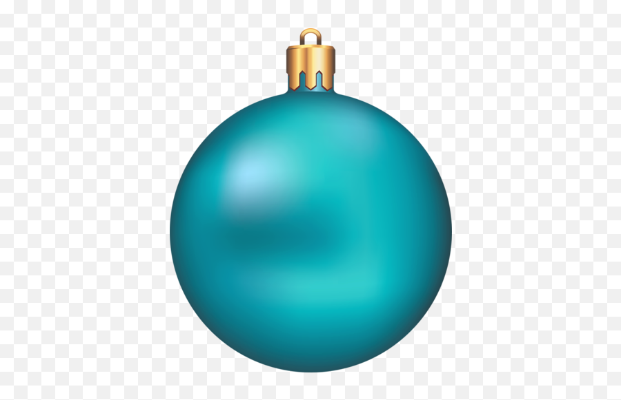 Christmas Blue Ornament Clip Art - Christmas Ball Png Clipart Emoji,Emoji Christmas Balls