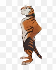 Tiger Dancersgallery Zootopia Wiki Fandom - Zootopia Tiger Concept Art Emoji,Tiger Emoji