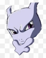 Mewtwo Think - Thinking Emoji