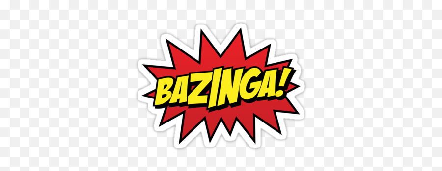 The Big Bang Theory Stickers And T - Bazinga Emoji,Bang Emoji