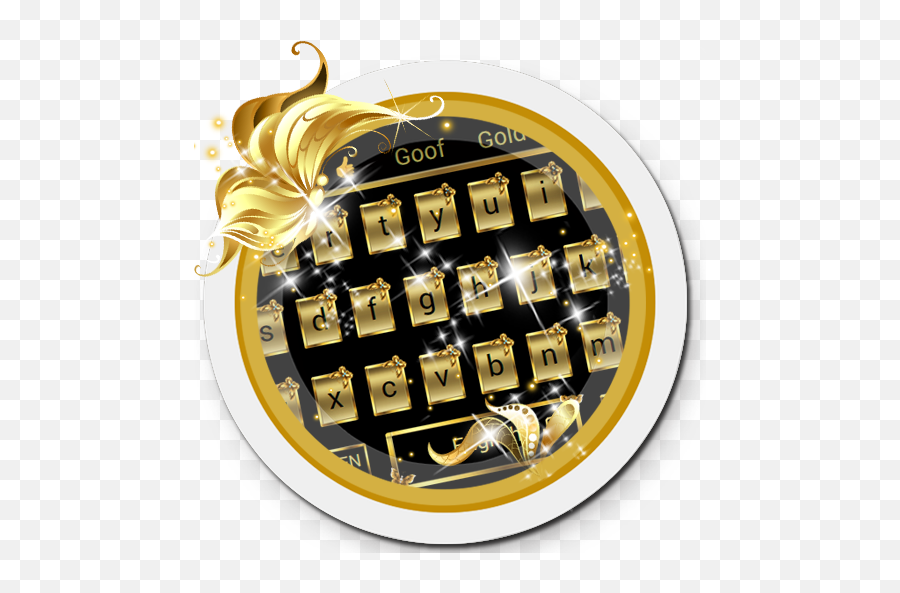 Gold Diamond Keyboard Theme - Apps On Google Play Numeric Keypad Emoji,Shark Emoji Copy And Paste