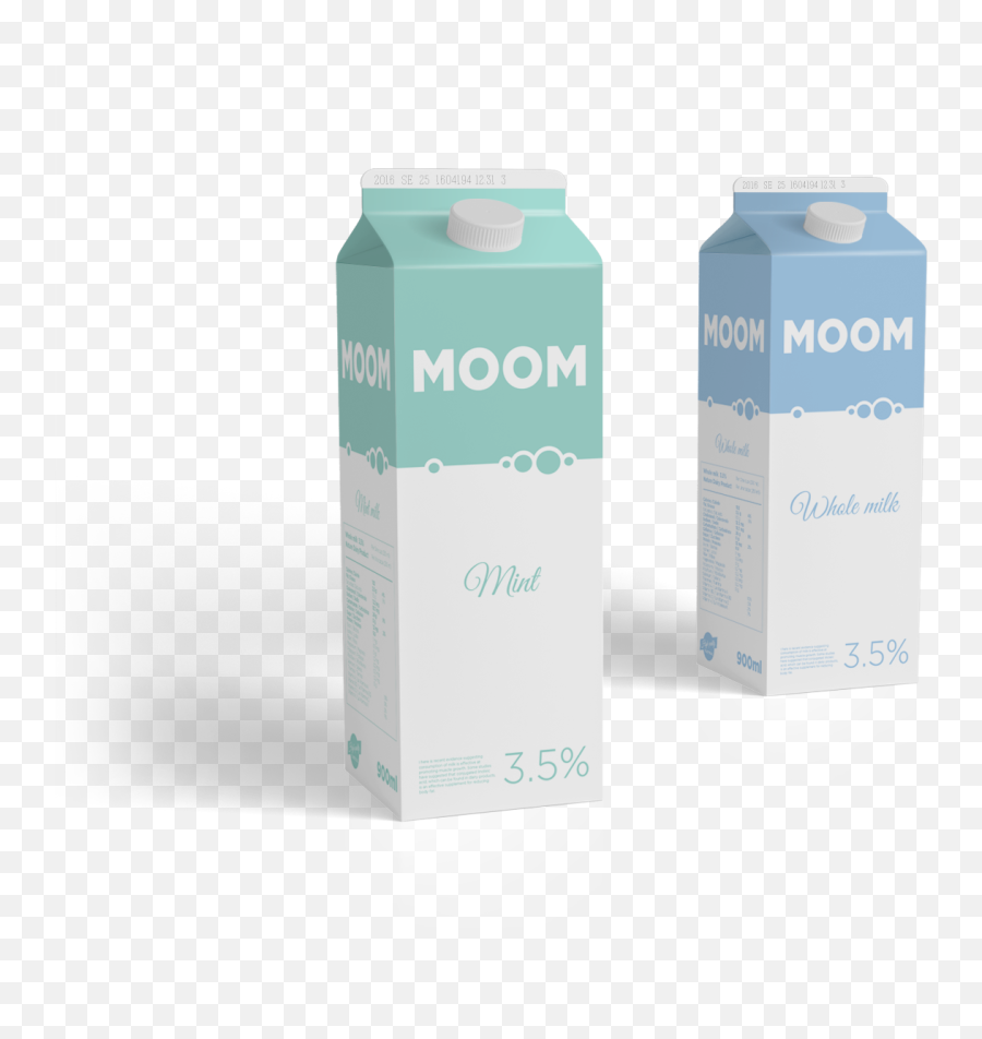 Moom Natural Dairy Product On Behance - Water Bottle Emoji,Milk Carton Emoji