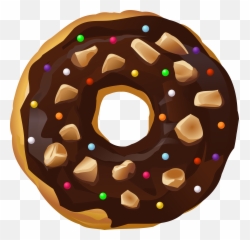 Donut Emoji Transparent Png Clipart Free Download,Doughnut Emoji