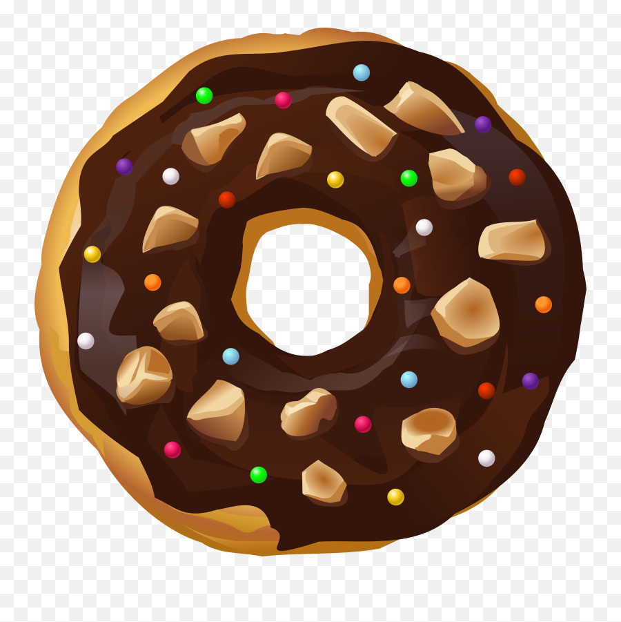 Donut Emoji Transparent Png Clipart Free Download,Doughnut Emoji