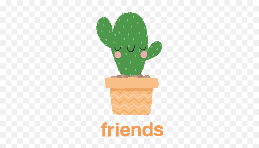 Cactus Emoticon Friends Simpatico Di Bffchannel Con - Cactus Simpatico Emoji,Cactus Emoticon