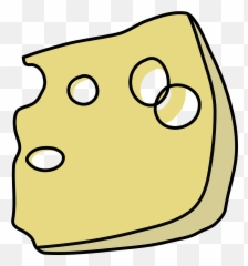Swiss Cheese Wedge Png u0026 Free Wedgepng - Transparent Background Clipart Emoji