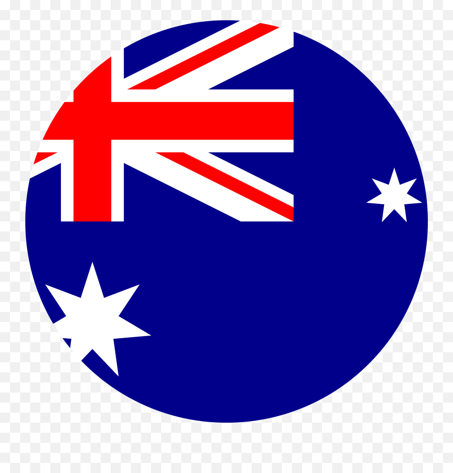 Australia Flag Round Png - Australia Flag Round Icon Emoji,Australia Flag Emoji