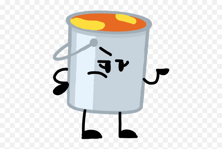 Lava Bucket Bftw Object Shows Community Fandom - Transparent Ice Bucket Clipart Emoji,Bucket Emoji