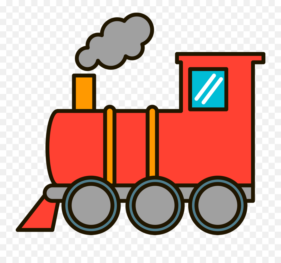 Steam Locomotive Clipart Free Download Transparent Png - Vertical Emoji,Steam Emoji Art