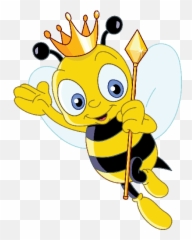 Emoji Clipart Bee Emoji Bee Transparent Free For Download - Cute Bee Cartoon,Doll Emoji