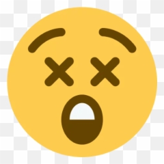Twitter Telegram Stickers - Dizzy Emoji Png