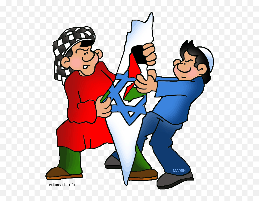 Free Flags Clip Art - Israeli Palestinian Conflict Political Cartoon Emoji,Palestinian Flag Emoji