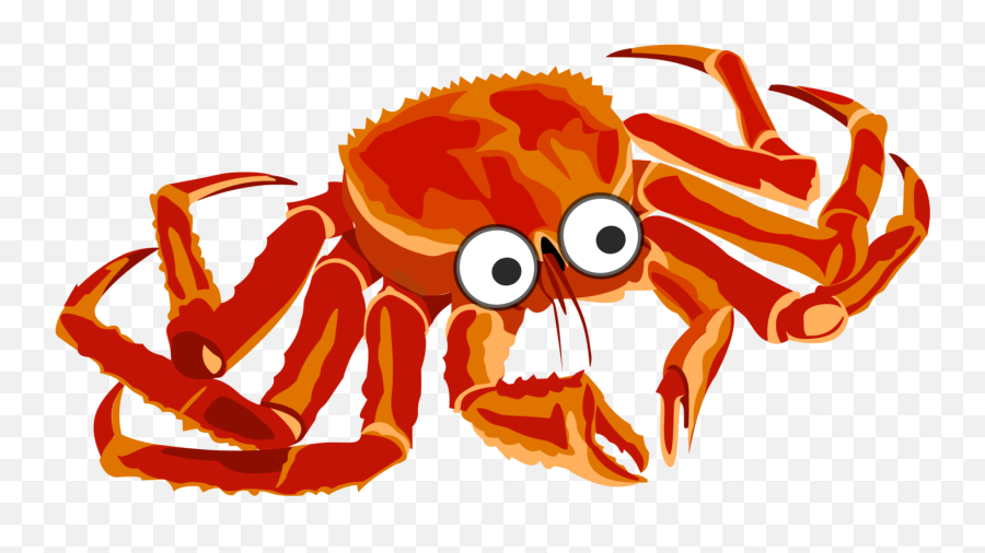 Crabs Drawing Animated Transparent - King Crab Png Emoji,Crab Emoticon