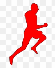 Marathon Running Cliparts 1 Buy Art - Red Man Logo Emoji
