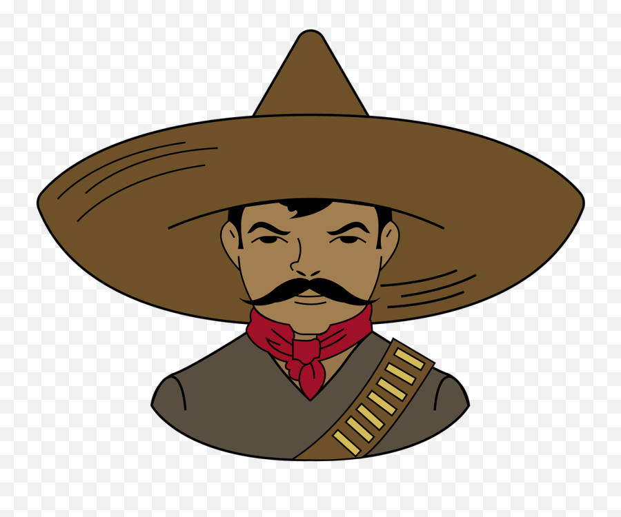 Shoe Revolution Emiliano Zapata - Mexican Revolution Clipart Emoji,Emoji Clothes And Shoes