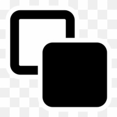Two Sqaure Icons - Sign Emoji