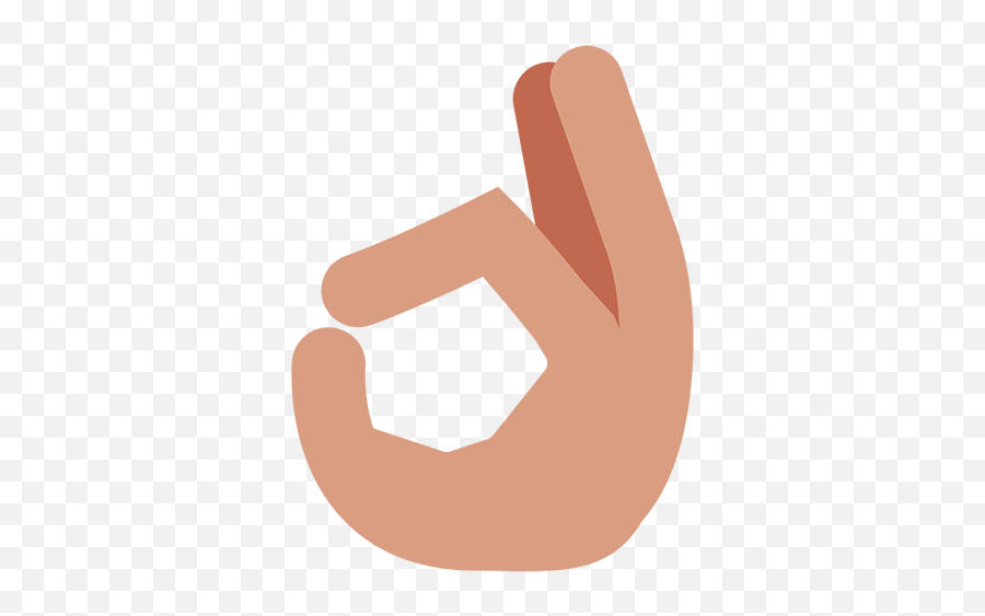 Ok Hand Sign Emoji For Facebook Email Sms - Emoji Hand Ok Png,Ok Sign Emoji
