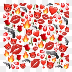 Corazon Corazones Hearth Redheart - Clip Art Emoji