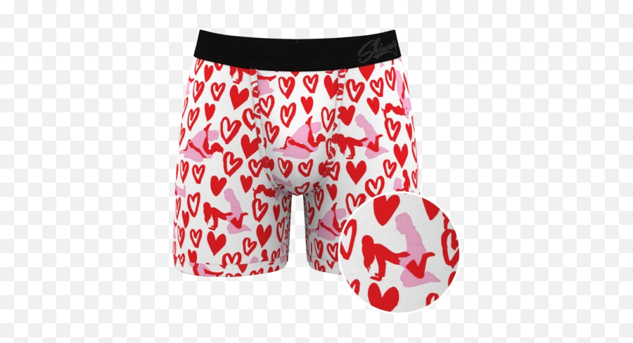 Cupids Calling - Valentines Day Men Boxer Emoji,Valentines Day Emoji