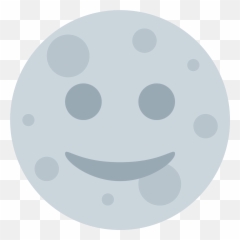 Full Moon With Face - Nea Gruppen Emoji