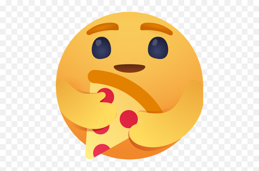 Care Emoji With Pizza Logo Icon Of Gradient Style - Care Icon Png Facebook,Emojis\