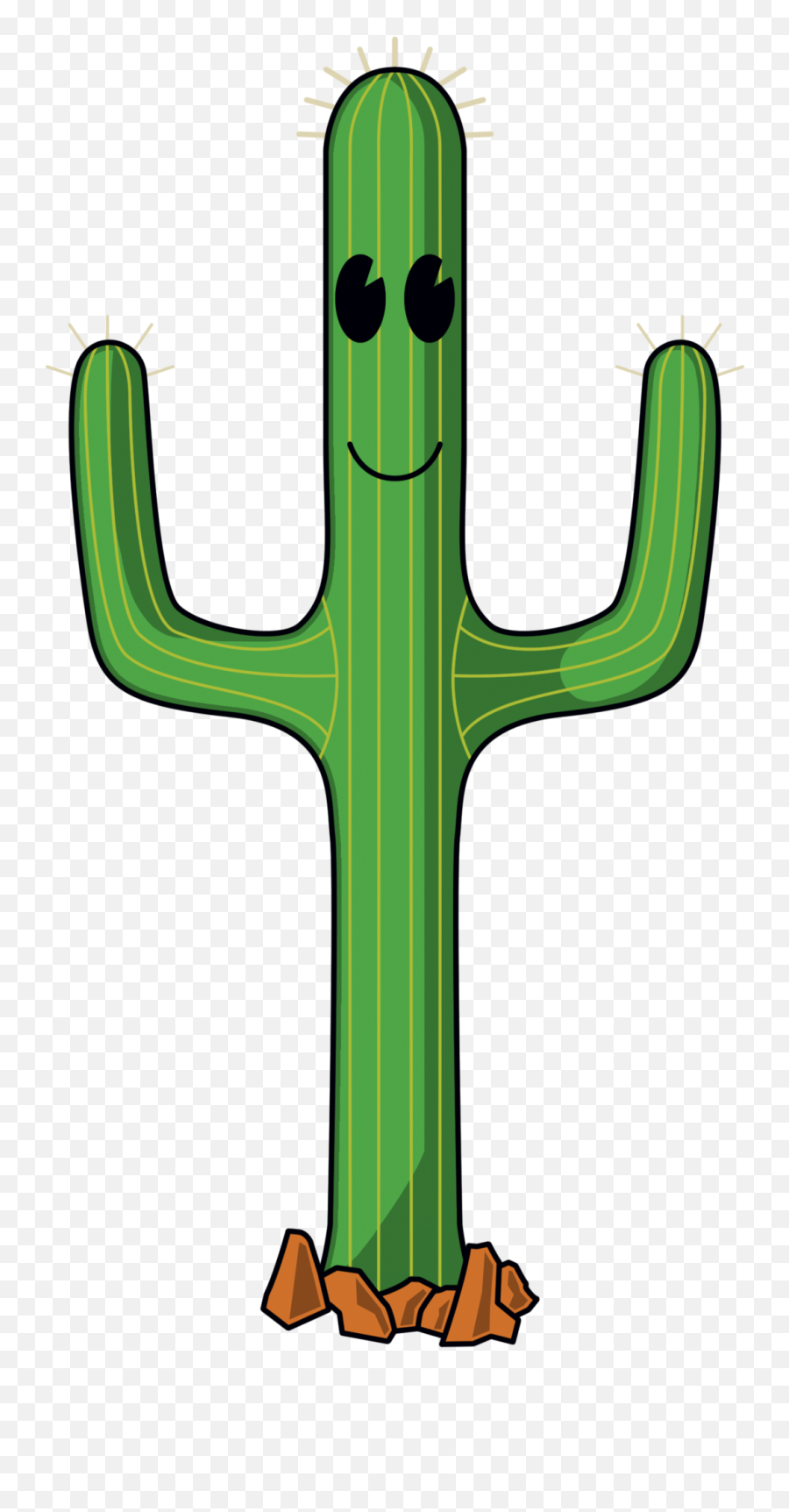 Free Png Cactus Download Free Clip Art - Cartoon Cactus Saguaro Emoji,Cactus Emoji