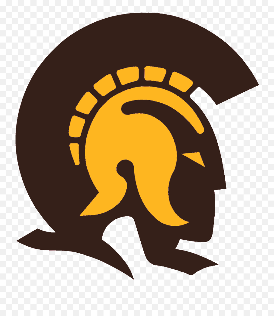 Spartan Clipart Trojan Head Spartan - Ua Little Rock Trojan Logo Emoji,Spartan Emoji