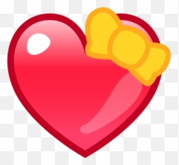 List Of Phantom Symbol Emojis For Use As Facebook Stickers - Heart With Ribbon Emoji,Yin Yang Emoji