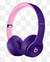Fonesdeouvido Headset Purple Pink - Beats Solo 3 Purple Emoji,Headset Emoji
