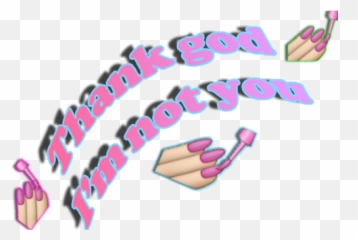 Lol Funny Haha Hilarious You Nail Polish Pink Nails Idk - Clip Art Emoji,Nails Emoji