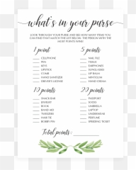 Whats In Your Purse Bridal Shower Game - Document Emoji,10 Umbrella Emoji