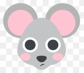 Emojione 1f42d - Mouse Face Clipart Emoji,Pig Emoji