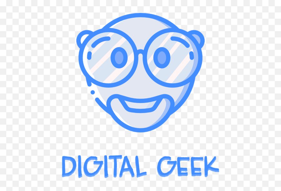Digital Geek Emoji,Geek Emoticon