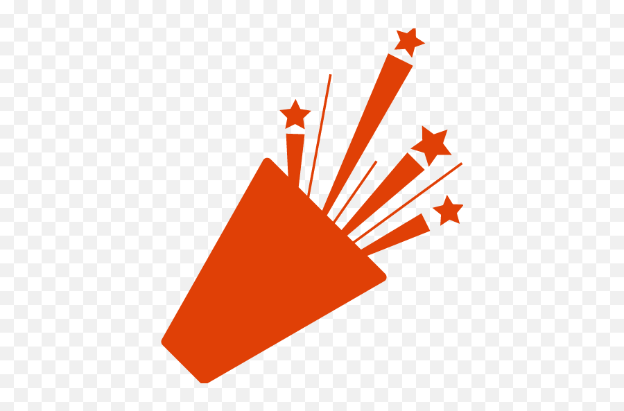 Soylent Red Confetti 3 Icon - Stars Clipart Png Emoji,Confetti Emoticon