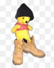 Memes 5 Stickers For Whatsapp - Pooh In Timbs Png Emoji,Snake Boot Emoji