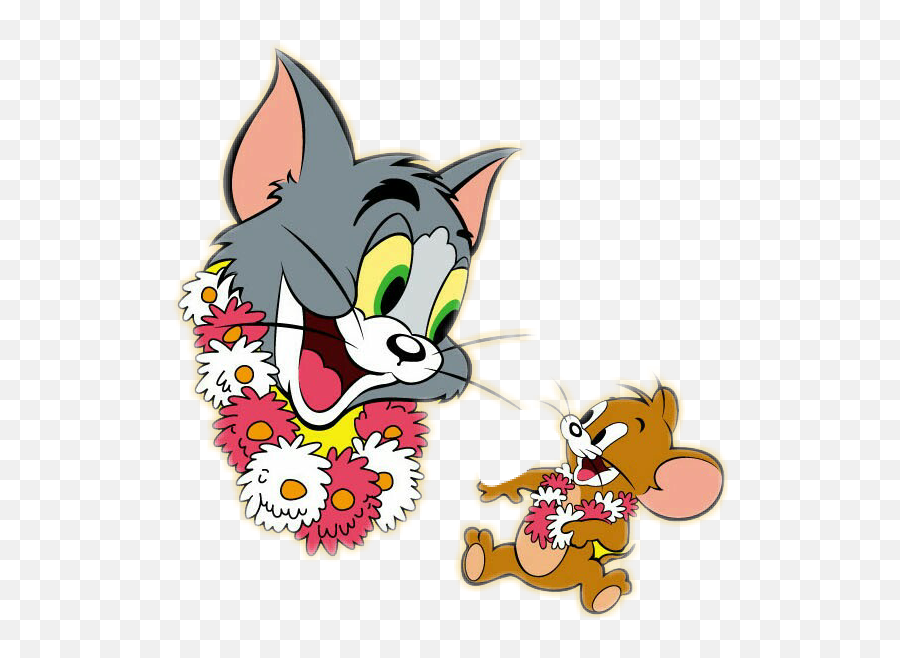 Tomandjerry Cartoons Dessin Drawing Cute Funny Anime - Cute Tom And Jerry Funny Emoji,Gay Emoji Android