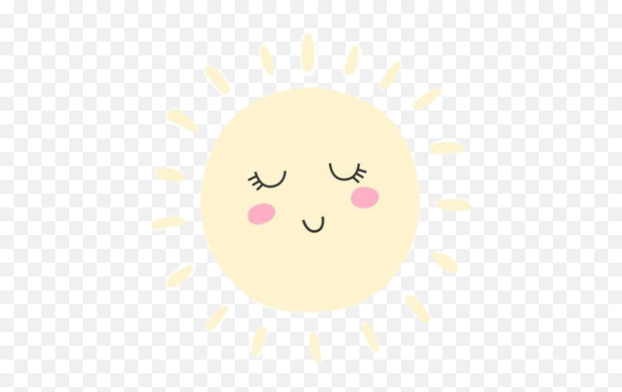 Sun Sol Tiny Messy Cute Kawaii - Circle Emoji,Sol Emoji