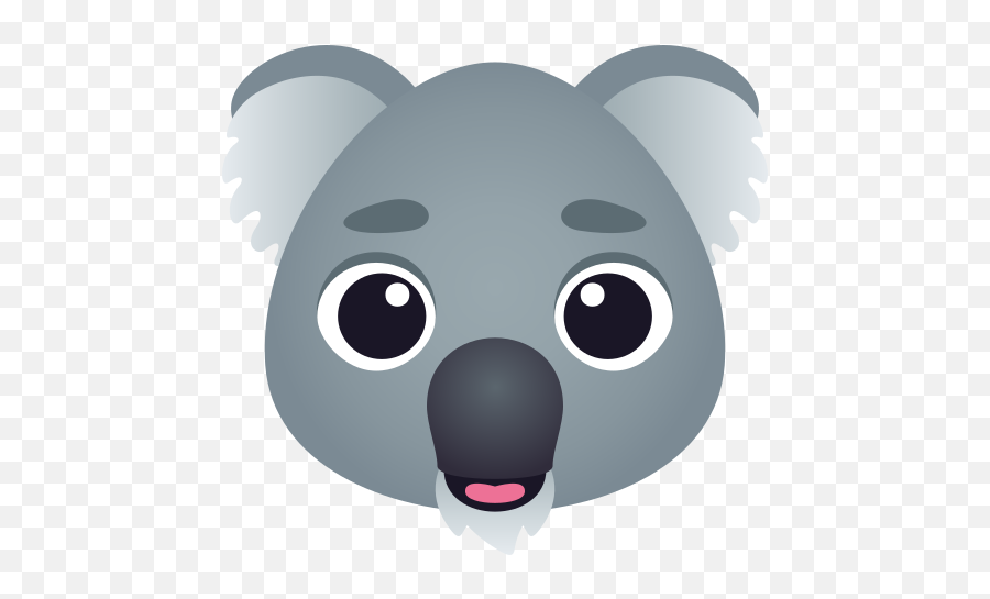Emoji Koala De Face To - Dot,Raccoon Emoji