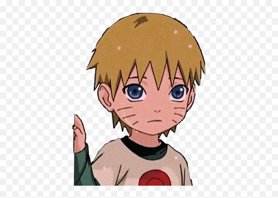 Naruto Anime Sad Boy Cute Sticker - Personagens De Naruto Criancas Emoji,Naruto Emoji