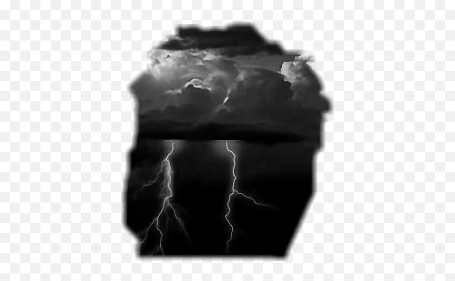 Lightning Storm Sticker - Lightning Emoji,Thunderstorm Emoji