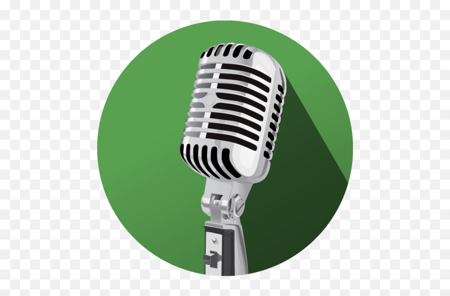 Apk Android - Microphone Vector Retro Emoji,Rimshot Emoji