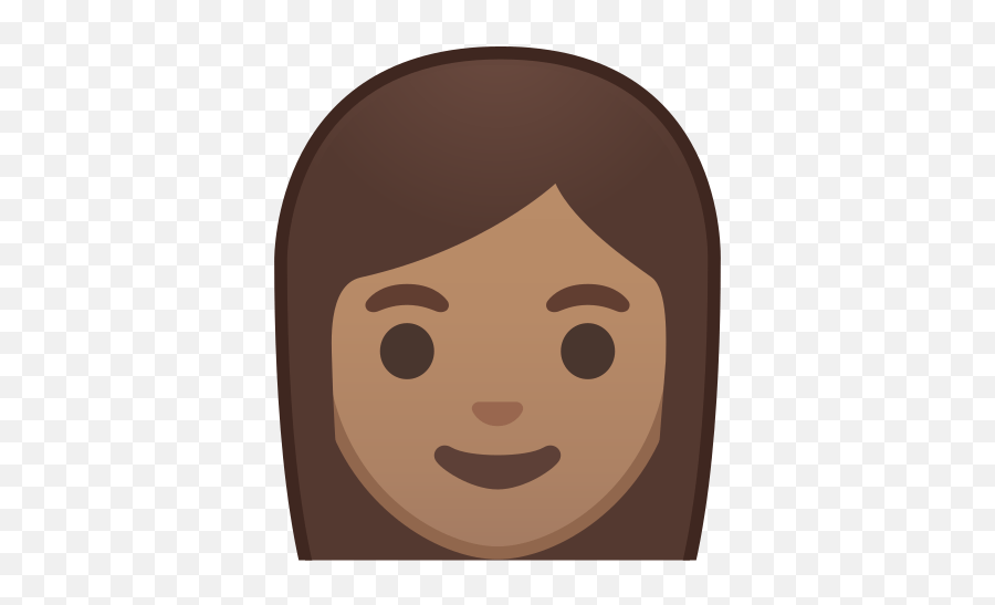 Woman Emoji With Medium Skin Tone Meaning And Pictures - Emoji Brown Skin Woman,Eyelash Emoji