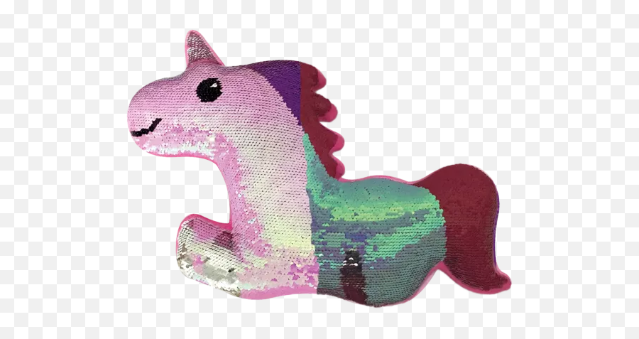 Magical Unicorn Reversible Sequin - Unicorn Sequin Pillow Emoji,Unicorn Emoji Pillow